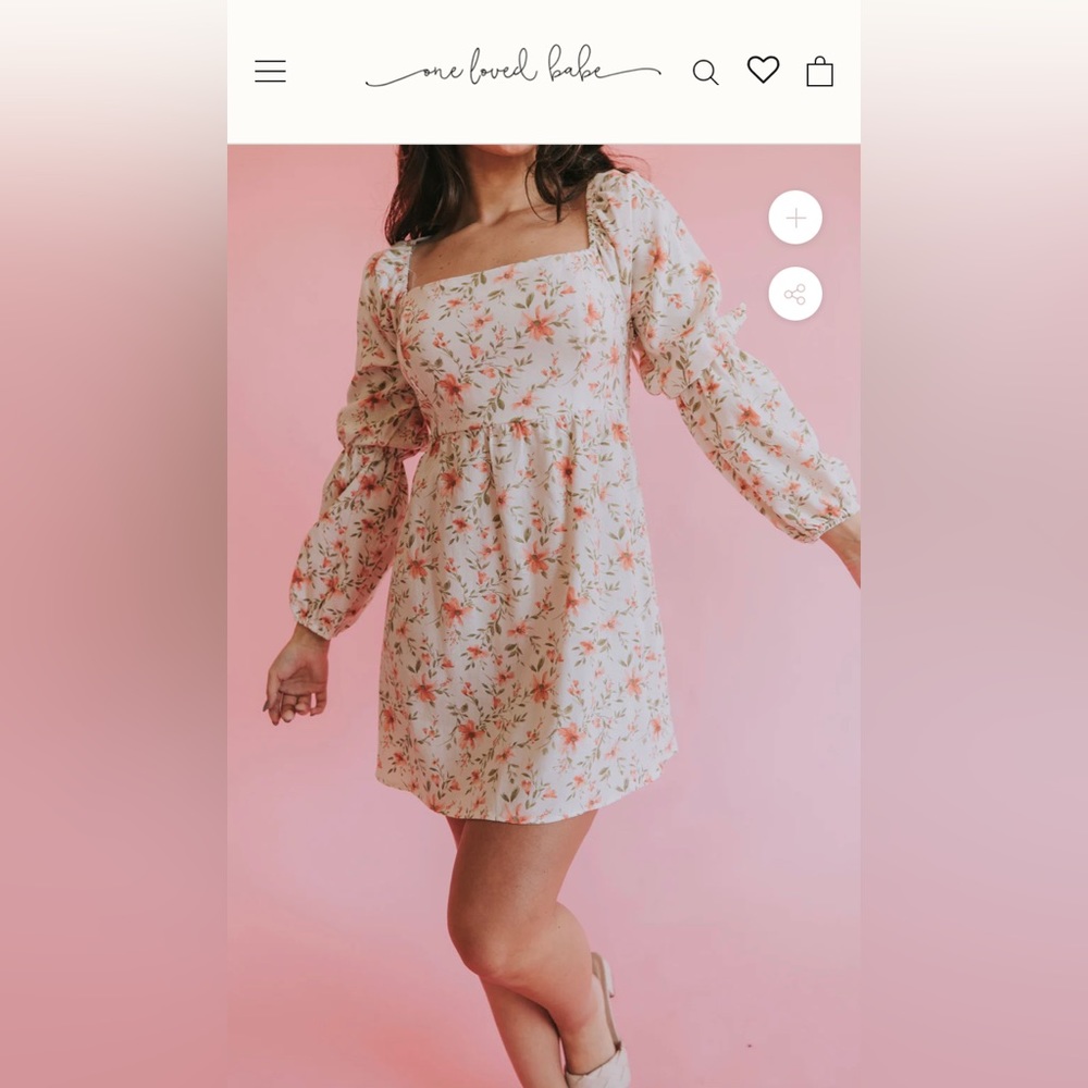 BRAND NEW one loves babe dress